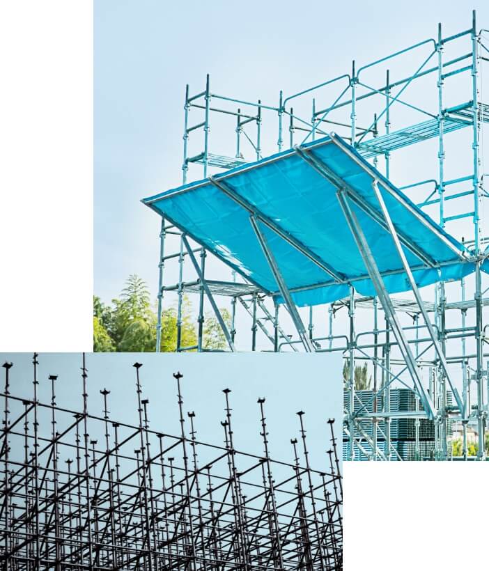Support the growth of construction industry with high quality scaffolding from Japan
